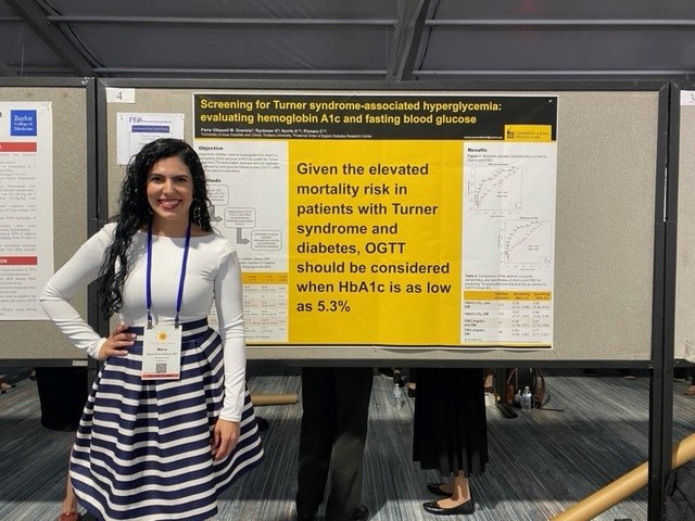 Endocrinology Fellows presenting her research