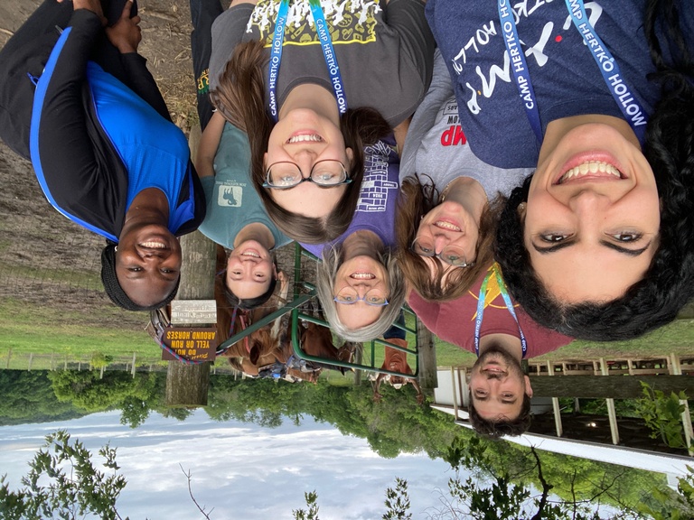 Residents volunteer at diabetes camp during their endocrinology rotation.