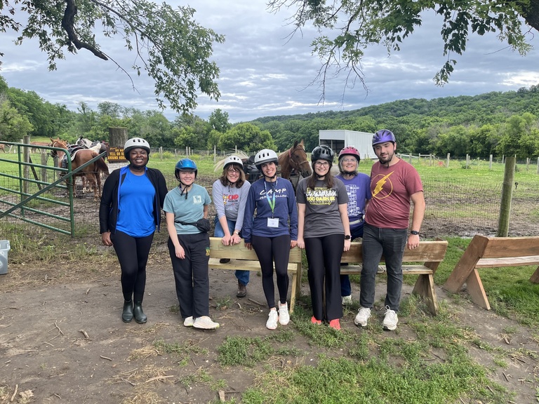 Residents volunteer at diabetes camp