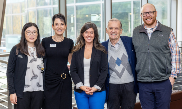 Dr. Sun and fellow 2025 Stead Family Scholars