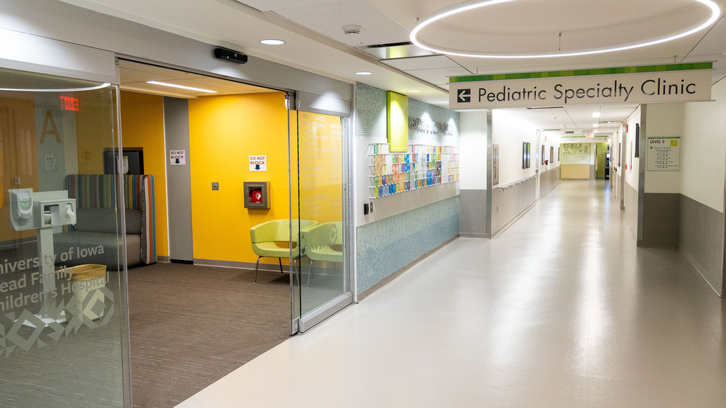 Pediatric Specialty Clinic on Friday, May 27, 2022.