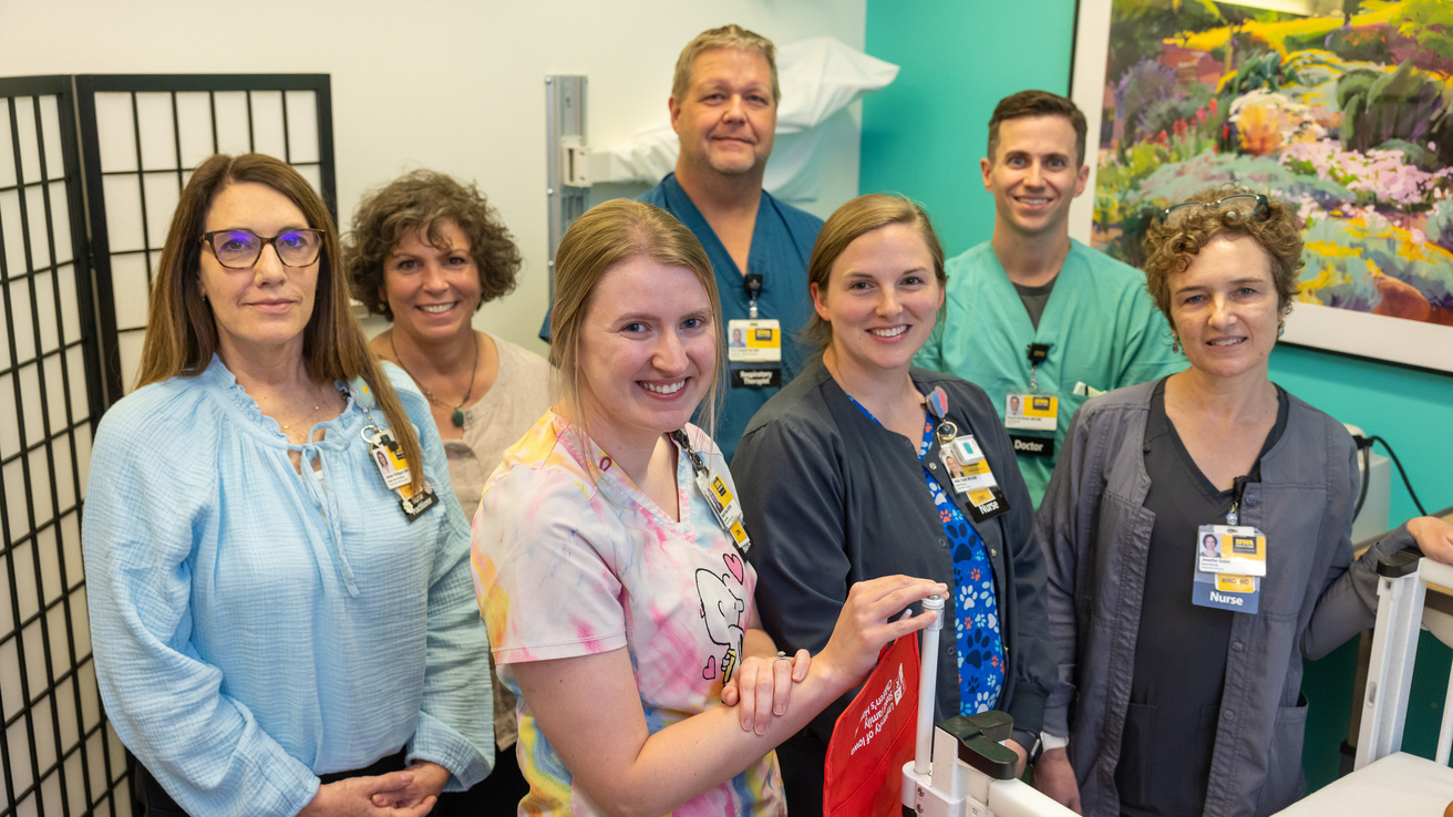 UI Health Care pediatric respiratory care team