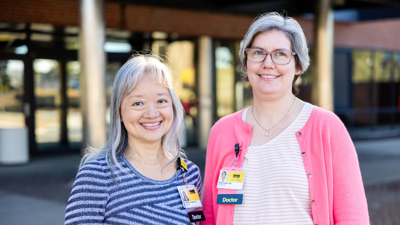 Program Director Dr. Deborah Lin-Dyken and Fellow Physician Dr. Molly Cousin